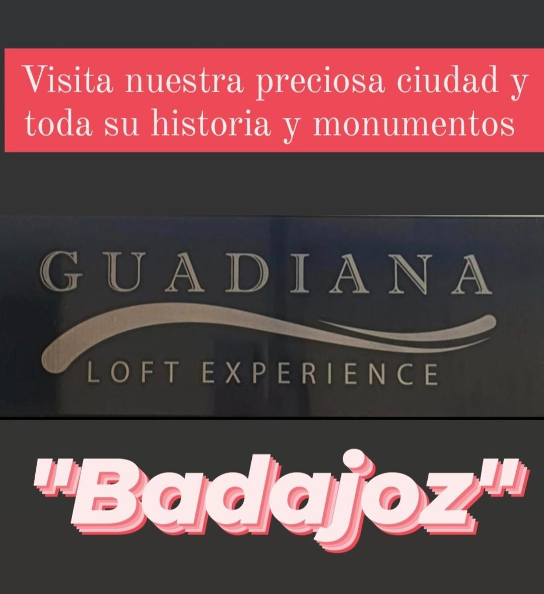 Apartamento Turistico Guadiana Loft Experience Dalia Badajoz Exterior photo